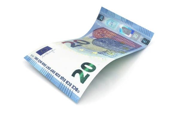 Prop Money 20 Euro Notes