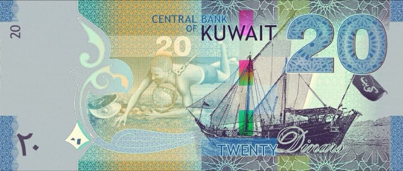 Prop Money 20 Kuwait Dinar Notes