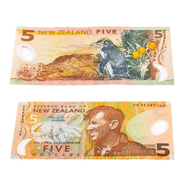 Prop Money New Zealand 5 Note
