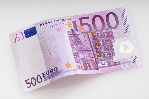 Prop Money 500 Euro Notes